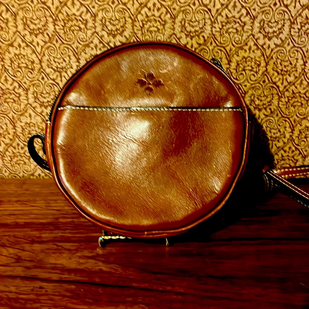 Patricia Nash Scafati canteen shaped crossbody